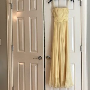 BCBG floor length prom/ball dress